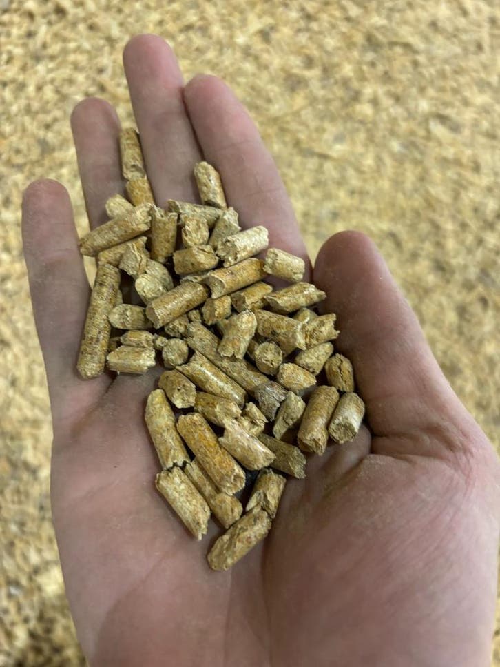 Witte Houtpellets, Huis en Inrichting, Kachels, Houtkachel, Nieuw, Hout