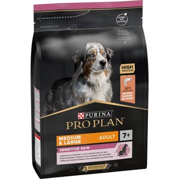 Proplan Senior Sensitive Zalm & Rijst 3 kg (Hondenvoer), Verzenden, Hond