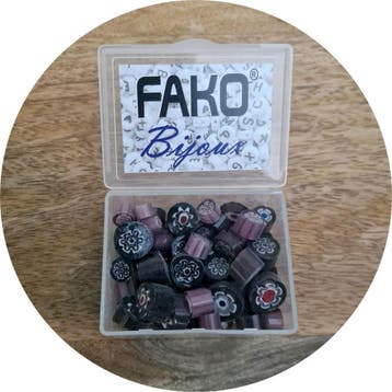 Fako Bijoux - Millefiori Glas - Sieraden Maken - 7-12mm - 50, Verzenden, Nieuw