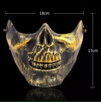 Horror Masker  Gold, Kleding | Heren, Ophalen of Verzenden, Nieuw