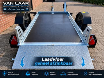 Nieuw Geheel afzinkbare verlaagbare aanhangwagen aanhanger, Auto diversen, Ophalen, Nieuw
