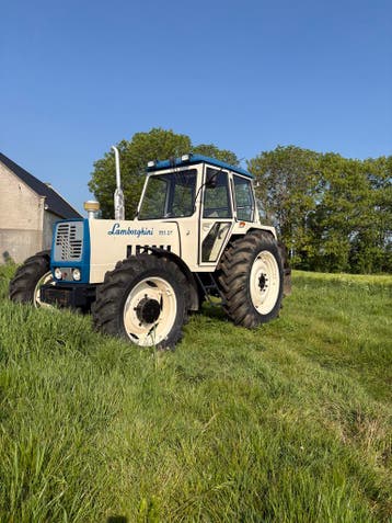 Lamborghini 955DT 4x4 zeer nette goede trekker met kenteken, Ophalen of Verzenden, Gebruikt, 80 tot 120 Pk, 5000 tot 7500