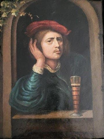 Adriaen Brouwer (1605/06–1638), Navolger van - Meditative