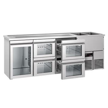 GGM Gastro | Bierkoeling PREMIUM - 2500x700mm - 1 glazen |, Verzenden, Nieuw in verpakking
