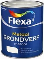 Flexa Grondverf Metaal - 750ml - WIT, Doe-het-zelf en Verbouw, Verf, Beits en Lak, Verzenden, Nieuw