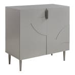 Commode Starvili dressoir 75x76x38 cm grijs [en.casa], Verzenden, Nieuw