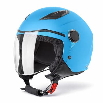 VINZ Magic Kinderhelm - Licht Blauw, Motoren, Verzenden, Nieuw met kaartje, XXS