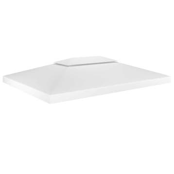 vidaXL Prieeldak 2-laags 310 g/m² 4x3 m wit, Verzenden, Nieuw
