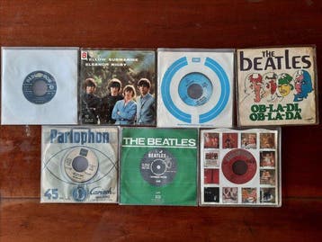 Beatles - 7 x Early Beatle singles from Italy, Jugoslavia, Cd's en Dvd's, Nieuw in verpakking