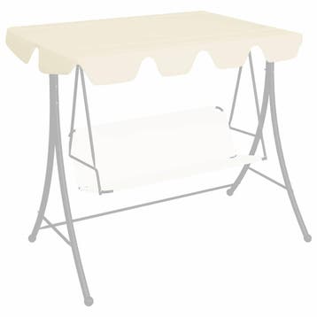 vidaXL Vervangingsluifel voor schommelbank 150/130x105/70cm, Verzenden, Nieuw