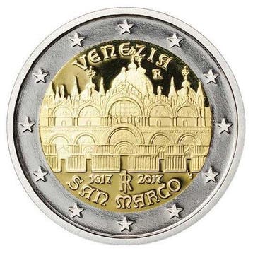 Italië 2 Euro Venetië 2017, Verzenden