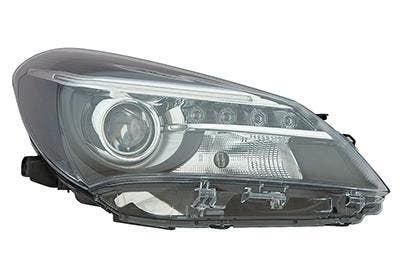 Toyota Yaris 2014-2017 Hybrid LED Xenon Koplamp Rechts, Auto-onderdelen, Verlichting, Nieuw, Toyota, Verzenden
