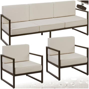 Tuin-loungeset Comosa voor 5 personen, XXL kussens, Verzenden, Nieuw