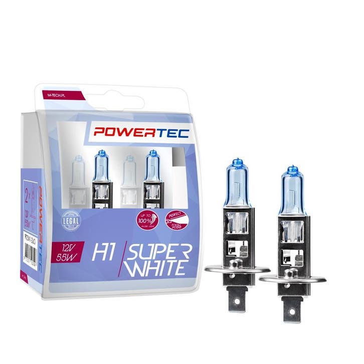 Powertec H1 12V - SuperWhite - Set, Auto-onderdelen, Verlichting, Nieuw, Alfa Romeo, Amerikaanse onderdelen, Audi, BMW, Citroën