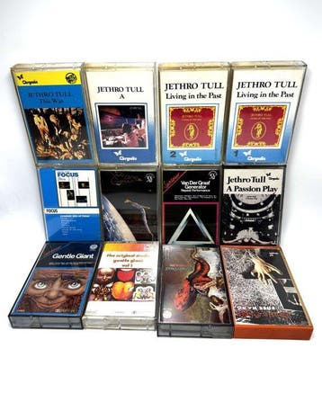 Jethro Tull, Gentle Giant, Van der Graaf Generator, Focus -, Cd's en Dvd's, Nieuw in verpakking