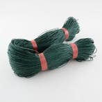 10 meter Waxkoord katoen 1 mm – dark slate green, Ophalen of Verzenden, Nieuw, Draad
