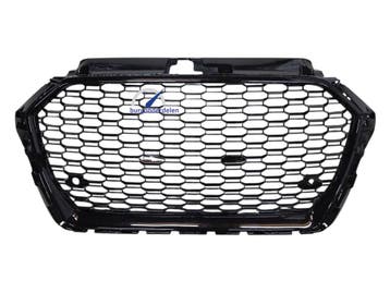 Voorbumper Grill Hoogglans Zwart Geschikt Voor Audi A3 20..., Voor, Nieuw, Bumper, Audi