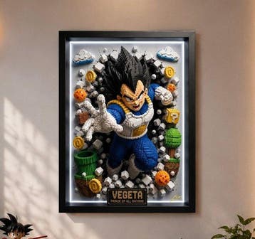 Ldm. - Vegeta – Prince of All Saiyans By LDM, Nieuw