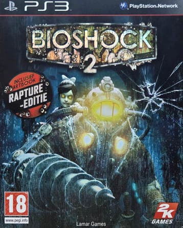 Bioshock 2 rapture Edition met artboek (ps3 used game), Ophalen of Verzenden, Zo goed als nieuw