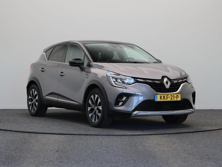 Zakelijke Lease |  Renault Captur 1.6 E-Tech Hybrid 145 Tech, Auto's, Renault, Lease, Automaat, SUV of Terreinwagen, Zilver of Grijs