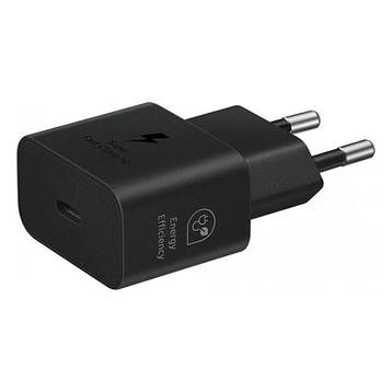 USB C snellader | Samsung (1x USB C, 25W, GaN, Zwart), Verzenden, Nieuw