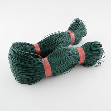 10 meter Waxkoord katoen 1 mm – dark slate green, Ophalen of Verzenden, Nieuw, Draad