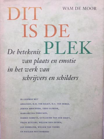 Dit is de plek 9789060118191 Moor, Verzenden, Zo goed als nieuw, Moor