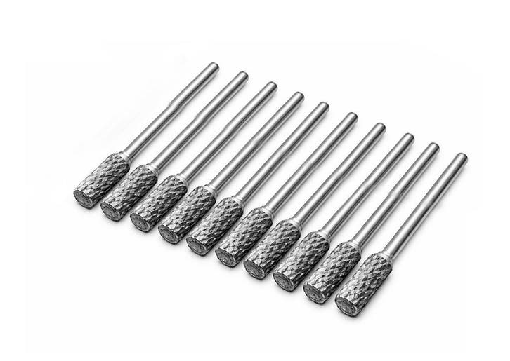 Set hoge kwaliteit 5 mm freesjes, wolfraamcarbide (10 stuks, Doe-het-zelf en Verbouw, Gereedschap | Handgereedschap, Nieuw, Ophalen of Verzenden