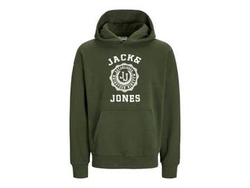 Veiling - Jack &amp; Jones Victo Sweat Hood Kombu Green - XL, Nieuw