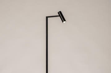 Rietveld Vloerlampen - Zwart - Metaal, Aluminium, Verzenden, Nieuw