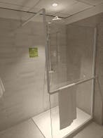 nloopdouche 120cm Kuadra mat wit gratis douchevloer 0022, Doe-het-zelf en Verbouw, Sanitair, Ophalen, Nieuw, Glas, Douche