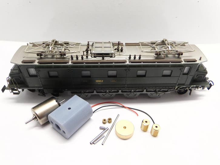 micromotor HLI011C ombouwset Liliput Ae 4/7, Hobby en Vrije tijd, Modeltreinen | H0, Gelijkstroom, Overige typen, Nieuw, Overige merken