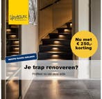 Je Trap Renoveren? Traprenovatie nu met €250,00 korting, Doe-het-zelf en Verbouw, Ladders en Trappen, Nieuw, Trap