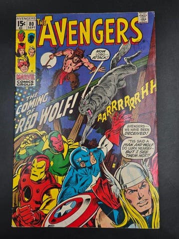 Avengers (Vol. 1) #80 - 1st Appearance and Origin of Red, Nieuw