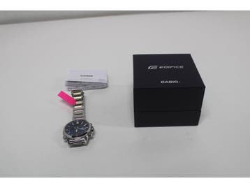 Casio Edifice ECB-30D-2AEF - Herenhorloge 46 mm -, Verzenden, Zo goed als nieuw, Casio