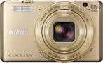 Nikon Coolpix S7000 Digitale Compact Camera - Goud, Audio, Tv en Foto, Verzenden, Zo goed als nieuw