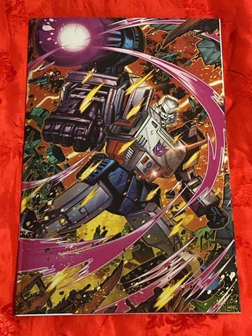 Transformers 1 - Transformers #1 Jonboy Meyers Foil Virgin, Nieuw