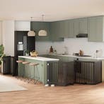 vidaXL Hondenhek inklapbaar 10 panelen 800 cm populierenhout, Verzenden, Nieuw