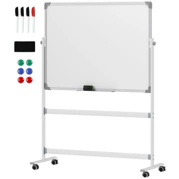 Magnetisch Whiteboard 120 X 90 Cm Dubbelzijdig Magneetbord M, Verzenden, Nieuw