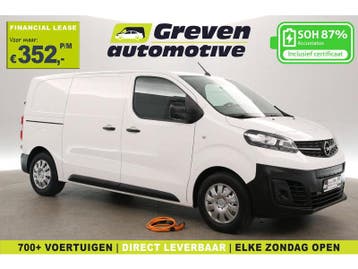 Opel Vivaro-e L2H1 75 kWh Long Range | Snelladen | SOH 87%, Automaat, Wit, Elektrisch, Opel