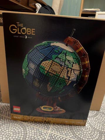 Lego Set - 21332 - Ideas (CUUSOO) - Mappamondo, Nieuw