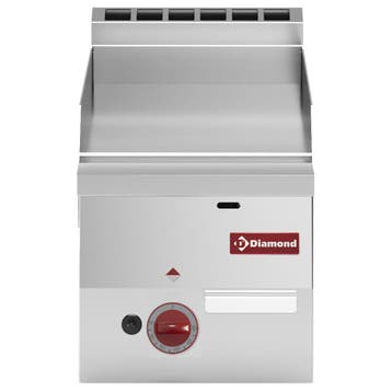 Diamond Bakplaat | PRO 600 | Gas | Glad | 5.2kW | 300x600x28, Ophalen of Verzenden, Nieuw in verpakking