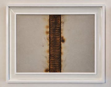 Bernard Aubertin (1934-2015) - Dessin de Feu, Antiek en Kunst