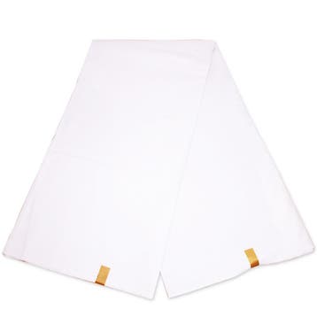 Witte Stof egaal - Witte effen kleur - 100% katoen - 1 yard, Hobby en Vrije tijd, Ophalen of Verzenden, Nieuw