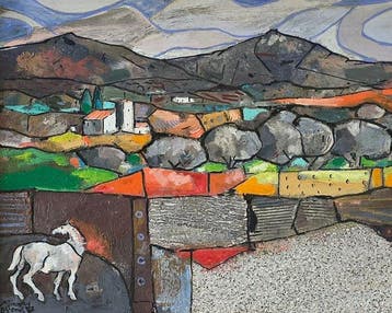 Miquel Torner de Semir (1938) - Paisaje rural · XL FORMAT