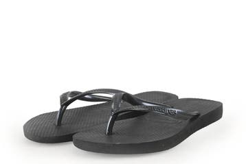 Havaianas Sandalen Meisjes in maat 33 Zwart, Verzenden, Jongen of Meisje, Schoenen, Zo goed als nieuw