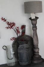 Namaak Rozenbottel tak red 91cm, Ophalen of Verzenden, Nieuw