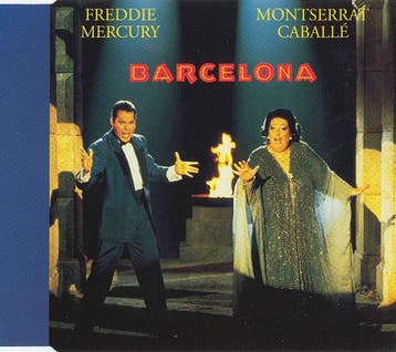 Freddie Mercury &amp; Montserrat Caballé - Barcelona, Ophalen of Verzenden, Gebruikt