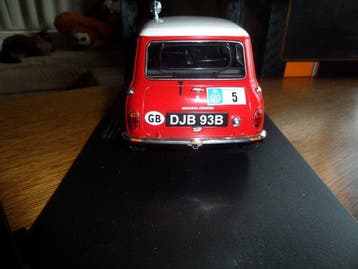 IXO 1:18 - Modelauto - Austin Morris Mini Cooper S rallye No, Nieuw