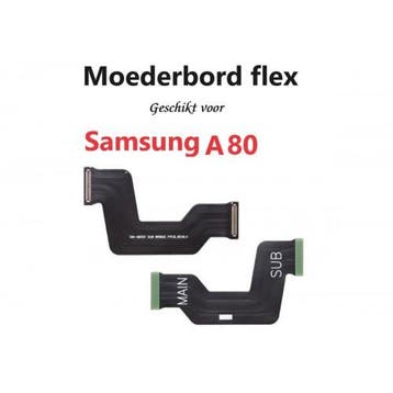 Samsung Galaxy A80 Moederbord Connector Flex Kabel, Verzenden, Nieuw